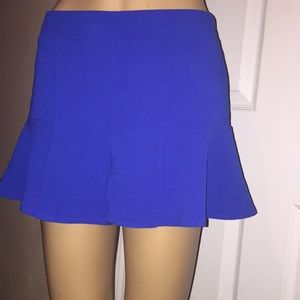 Shorts woven blue